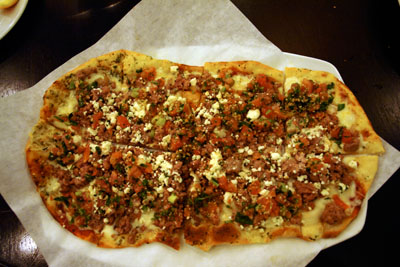 Spice Street - Lamb Flatbread